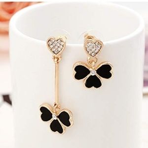 Four Leaf Clover Stud Earrings 
